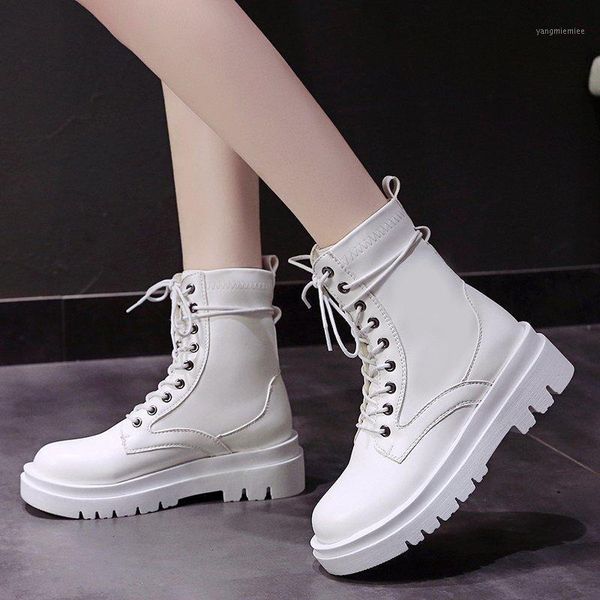 2020 autumn winter new women's inner heightening lace-up boots women's fashion thick hheel platform boots1, Black
2020 autumn winter new women's inner heightening lace-up boots women's fashion thick hheel platform boots1, Black