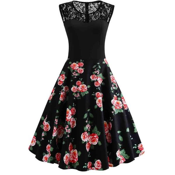 vintage flower print mini dress for women sleevelss o neck lace patchwork long dresses swing draped vestidos plus size 4xl, Black;gray
vintage flower print mini dress for women sleevelss o neck lace patchwork long dresses swing draped vestidos plus size 4xl, Black;gray