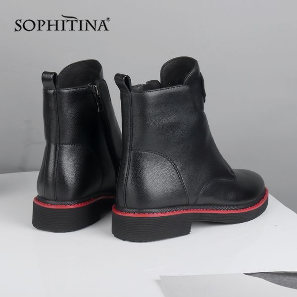 sophitina шерстяные меховые лодыжки сапоги высокого качества натуральная кожа удобные квадратные каблуки обувь поддерживают теплые круглые н, Black
sophitina шерстяные меховые лодыжки сапоги высокого качества натуральная кожа удобные квадратные каблуки обувь поддерживают теплые круглые н, Black