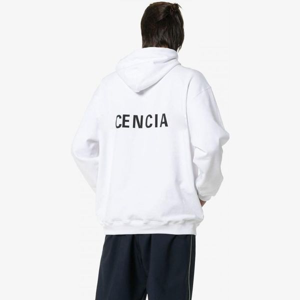 20ss classic letter printed hooded sweatshirt high street simple solid pullover hoodies fashion men women long sleeve sweater hfymwy431, Black 
20ss classic letter printed hooded sweatshirt high street simple solid pullover hoodies fashion men women long sleeve sweater hfymwy431, Black