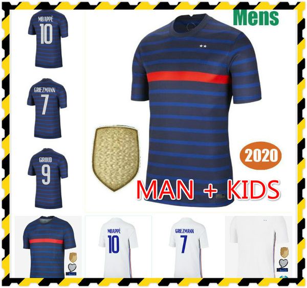 20 21 франция футбол джерси главная прочь mbappe griezmann 2019 2020 2021 футбол мужчины и детская учебная рубашка, Black
20 21 франция футбол джерси главная прочь mbappe griezmann 2019 2020 2021 футбол мужчины и детская учебная рубашка, Black