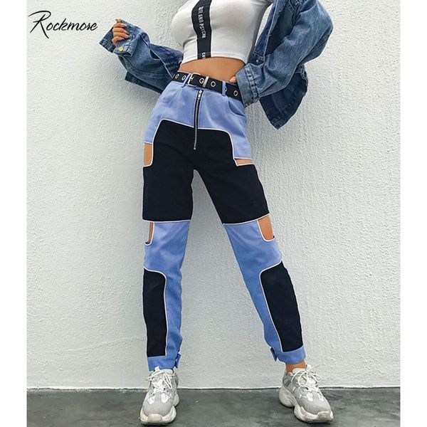 rockmore jeans harajuku pants women joggers patchwork streetwear trousers hollow out plus size dance pants hip hop sweatpants, Blue
rockmore jeans harajuku pants women joggers patchwork streetwear trousers hollow out plus size dance pants hip hop sweatpants, Blue