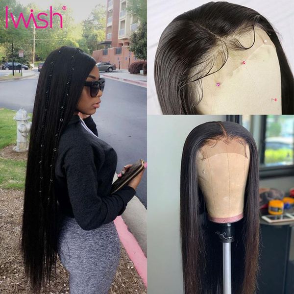 lace wigs iwish 4x4 closure human hair straight 30 inch wig with baby brazilian remy density 150%, Black;brown
lace wigs iwish 4x4 closure human hair straight 30 inch wig with baby brazilian remy density 150%, Black;brown