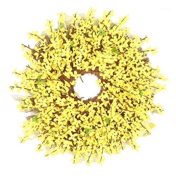 artificial winter jasminum wreath flower farmhouse wreath spring front door for floral home wall decor1
artificial winter jasminum wreath flower farmhouse wreath spring front door for floral home wall decor1