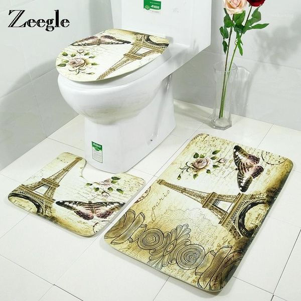 bath mats zeegle 3pcs/set bathroom rug toilet anti-slip lid covers absorbent shower mat foot pads decor1
bath mats zeegle 3pcs/set bathroom rug toilet anti-slip lid covers absorbent shower mat foot pads decor1