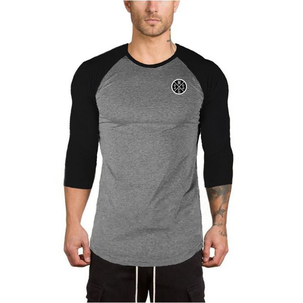 2020 casual fashion men's slim print design long stylish luxury o neck fitness 3/4 sleeve t-shirt clothing bodybuilding, White;black
2020 casual fashion men's slim print design long stylish luxury o neck fitness 3/4 sleeve t-shirt clothing bodybuilding, White;black