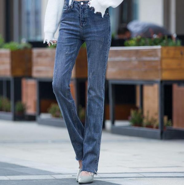 women's brim with waist elastic size big stretch breech pants straight hhxi, Blue
women's brim with waist elastic size big stretch breech pants straight hhxi, Blue