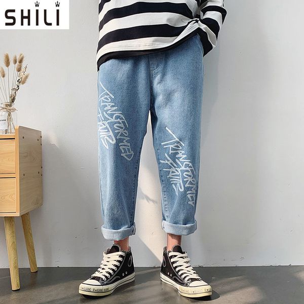 casual men jeans straight slim cotton denim jeans men retail & wholesale men jeans pants plus size q0105, Black;white
casual men jeans straight slim cotton denim jeans men retail & wholesale men jeans pants plus size q0105, Black;white
