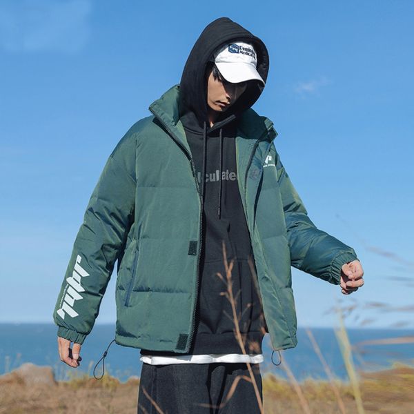 black blue green parka coat 2020 winter new colorful cotton coat men's loose reflective padded coat
black blue green parka coat 2020 winter new colorful cotton coat men's loose reflective padded coat