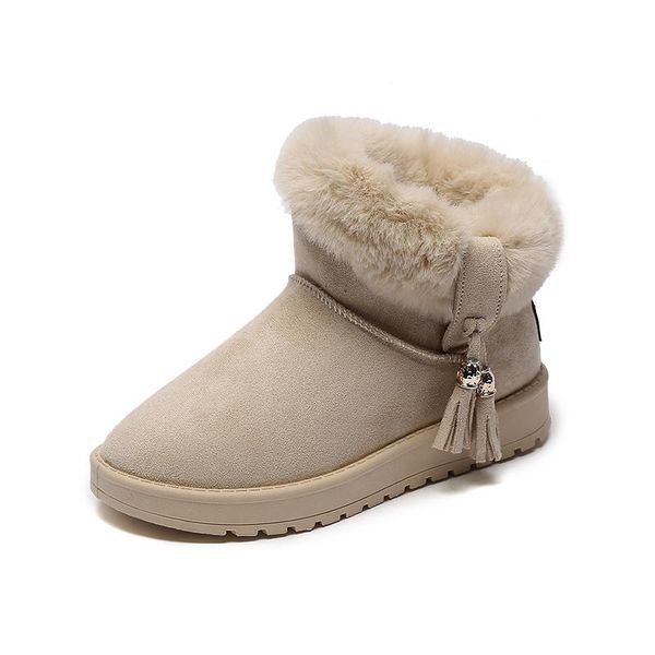 boots all-match warm cotton snow women 2021 winter women's shoes plus velvet padded short, Black
boots all-match warm cotton snow women 2021 winter women's shoes plus velvet padded short, Black