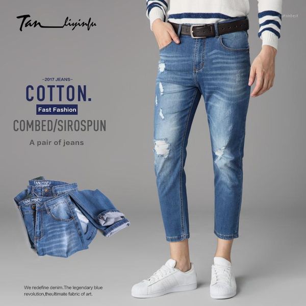 men's jeans tanliyinfu high-quality brand blue denim jeans, robin biker elastic skinny ripped moto mens printed ankle men1
men's jeans tanliyinfu high-quality brand blue denim jeans, robin biker elastic skinny ripped moto mens printed ankle men1