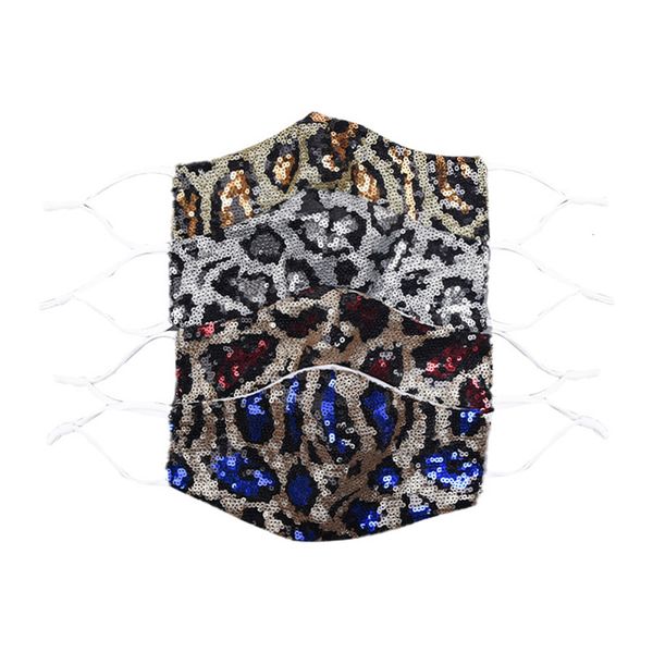 fashion bling leopard sequins dustproof mouth masks designer washable reusable women face mask
fashion bling leopard sequins dustproof mouth masks designer washable reusable women face mask