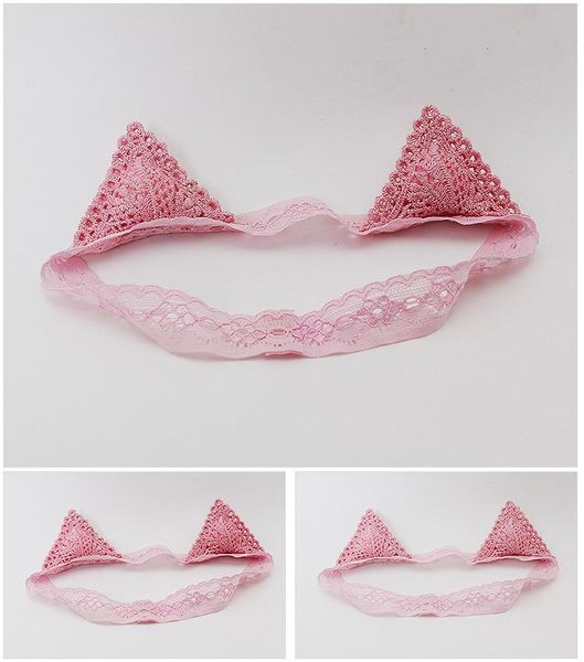 pink cat ear elastic girls hair accessories headbands newborn hair bands kids headwear, Slivery;white
pink cat ear elastic girls hair accessories headbands newborn hair bands kids headwear, Slivery;white