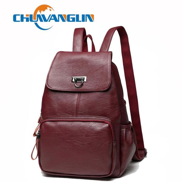 backpack style chuwanglin genuine leather women fashion casual daily feminine simple school bags travel bag s020603
backpack style chuwanglin genuine leather women fashion casual daily feminine simple school bags travel bag s020603