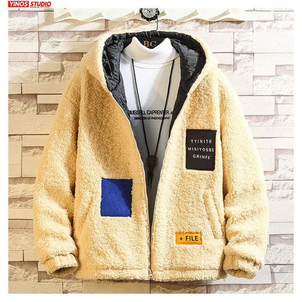 dropshipping mens streetwear velvet jacket atumen male thick outwear 2019 winter mens warming hooded coats1, Black;brown
dropshipping mens streetwear velvet jacket atumen male thick outwear 2019 winter mens warming hooded coats1, Black;brown