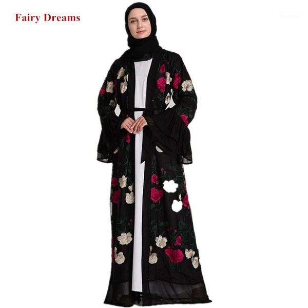abayas for women dubai bandage flowers embroidery black coat muslim caftan long cardigan bolero hijab islamic clothing headscarf1, Red
abayas for women dubai bandage flowers embroidery black coat muslim caftan long cardigan bolero hijab islamic clothing headscarf1, Red