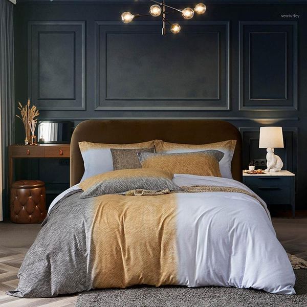 bedding sets papa&mima grey yellow stripes brushed sanding cotton set printed thick linens fitted sheet pillowcase duvet cover1
bedding sets papa&mima grey yellow stripes brushed sanding cotton set printed thick linens fitted sheet pillowcase duvet cover1