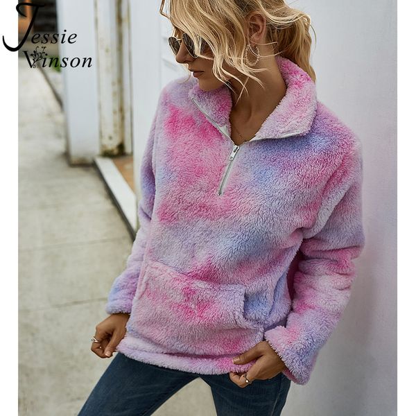 jessie vinson tie dye hoodie sweatshirt women turn-down collar zipper front pocket fleece sweatshirt winter warm jacket outwear t200917, Black;brown
jessie vinson tie dye hoodie sweatshirt women turn-down collar zipper front pocket fleece sweatshirt winter warm jacket outwear t200917, Black;brown