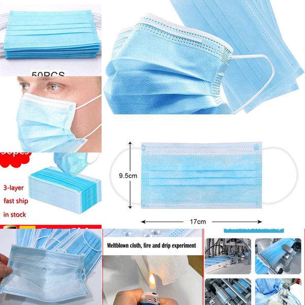 shipping 50pcs dhl ups 3-layer factoryohondustproof pm2.5 safety men women disposable face masks
shipping 50pcs dhl ups 3-layer factoryohondustproof pm2.5 safety men women disposable face masks