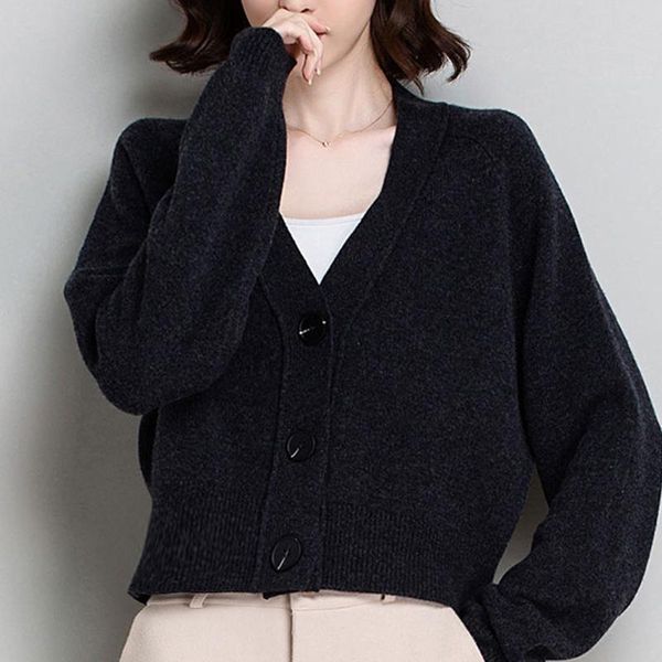 women's knits & tees sweater female 2021 autumn women loose wild spring and shirt black, White
women's knits & tees sweater female 2021 autumn women loose wild spring and shirt black, White