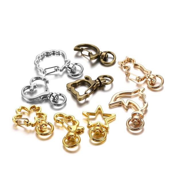 5pcs/lot mix color keychain moon dog cat dolphins cloud heart key chain diy for jewelry making findings accessories wmtkia, Silver
5pcs/lot mix color keychain moon dog cat dolphins cloud heart key chain diy for jewelry making findings accessories wmtkia, Silver