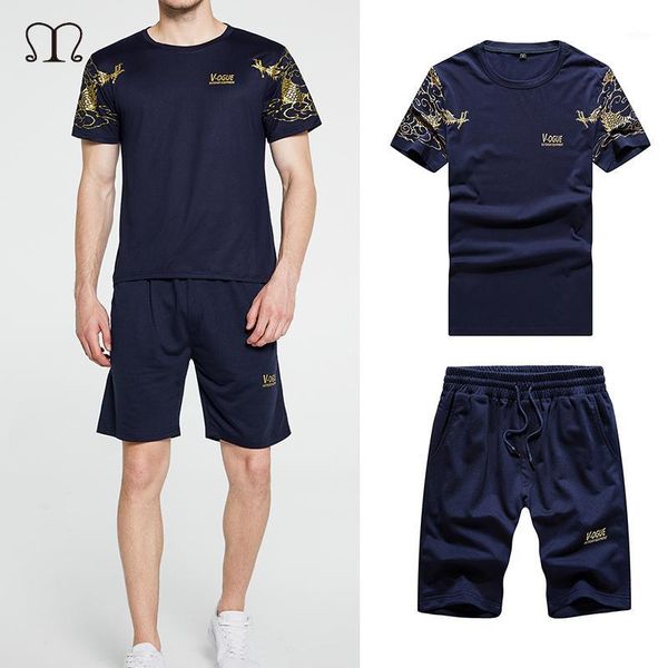 summer mens tracksuit casual brand shorts sets men cotton short sleeve t-shirt shorts two piece sets male sportswear outfit1, Gray
summer mens tracksuit casual brand shorts sets men cotton short sleeve t-shirt shorts two piece sets male sportswear outfit1, Gray