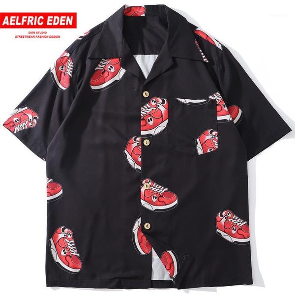 aelfric eden 2020 summer hip hop funny shoes print shirts men loose shirts streetwear short sleeve oversized hawaii shirt1, White;black
aelfric eden 2020 summer hip hop funny shoes print shirts men loose shirts streetwear short sleeve oversized hawaii shirt1, White;black