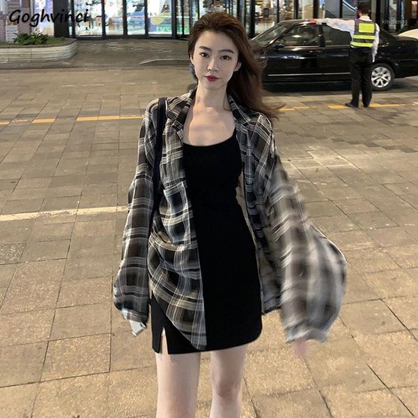 shirts women plaid plus size 3xl baggy shirt elegant daily outwear chiffon blouses summer sun-proof casual trendy female ulzzang1, White
shirts women plaid plus size 3xl baggy shirt elegant daily outwear chiffon blouses summer sun-proof casual trendy female ulzzang1, White