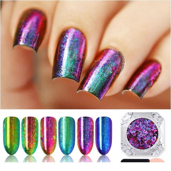 1 box chameleon nail sequins flakes irregular palliette nail art decorations nail glitter pow jllnzn, Silver;gold
1 box chameleon nail sequins flakes irregular palliette nail art decorations nail glitter pow jllnzn, Silver;gold