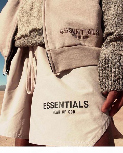 new fear of god essentials 3m reflective shorts fog street skateboard fashion casual outdoor short loose pants summer beach shorts, White;black
new fear of god essentials 3m reflective shorts fog street skateboard fashion casual outdoor short loose pants summer beach shorts, White;black
