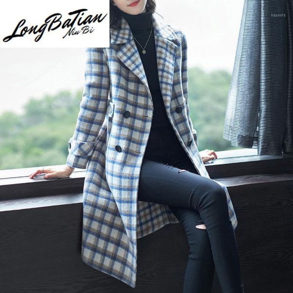 side wool double coat female winter clothes 2021 woolen coats and jackets women long jacket my32091, Black
side wool double coat female winter clothes 2021 woolen coats and jackets women long jacket my32091, Black