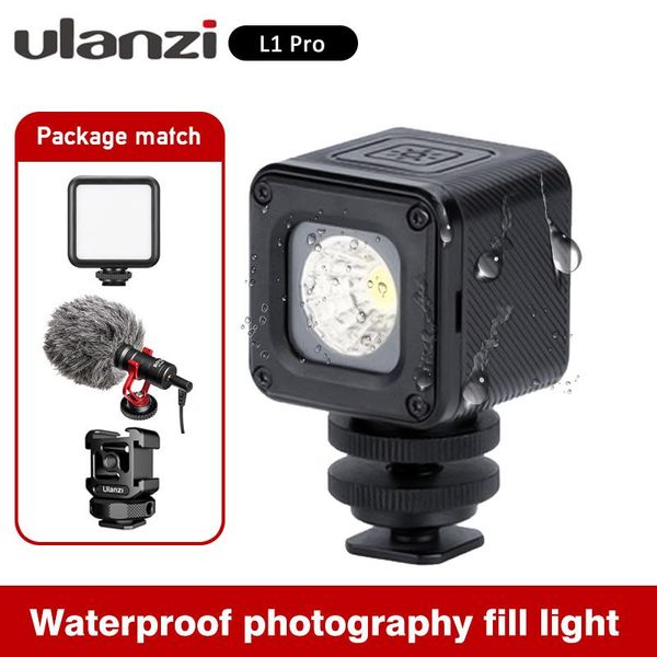 ulanzi l1pro waterproof led video light dimmable led video lamp professional on camera for sjcam action camera
ulanzi l1pro waterproof led video light dimmable led video lamp professional on camera for sjcam action camera