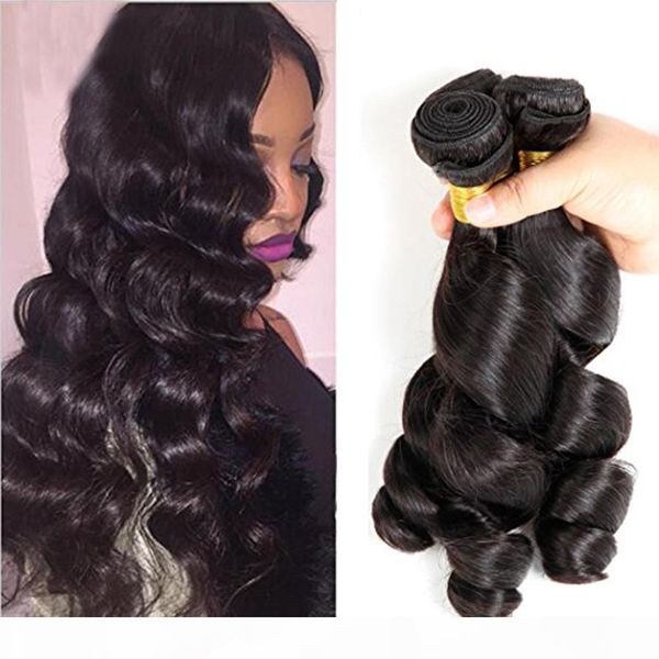 7a unprocessed brazilian virgin human hair weaves loose wave hair extension 3 bundles lot 8-30inch 1b natural black color soft weft hair, Black;brown
7a unprocessed brazilian virgin human hair weaves loose wave hair extension 3 bundles lot 8-30inch 1b natural black color soft weft hair, Black;brown