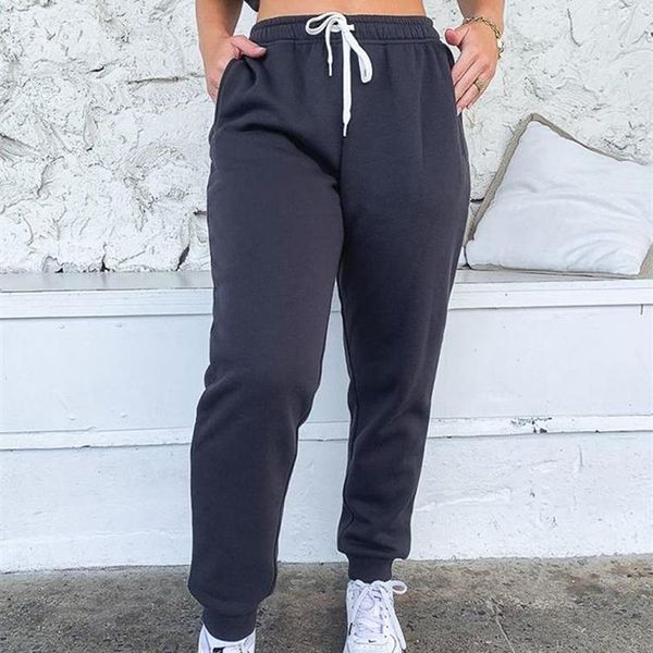 women's pants & capris women casual thick sweatpant ladies high waist legging trousers bottom streetwear elastic trouser, Black;white
women's pants & capris women casual thick sweatpant ladies high waist legging trousers bottom streetwear elastic trouser, Black;white