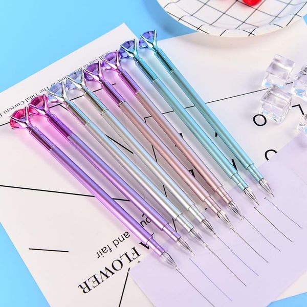 0.5mm gel pen crystal diamond 17.5cm black blue gel pen classical plastic business sign pens school office
0.5mm gel pen crystal diamond 17.5cm black blue gel pen classical plastic business sign pens school office