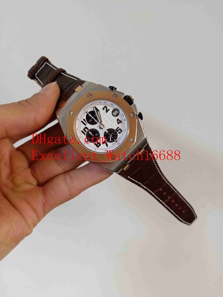 selling mens wristwatches 42 mm 26170 stainless steel white dial vk quartz chronograph working rubber bands strap mens watch watches, Slivery;brown
selling mens wristwatches 42 mm 26170 stainless steel white dial vk quartz chronograph working rubber bands strap mens watch watches, Slivery;brown