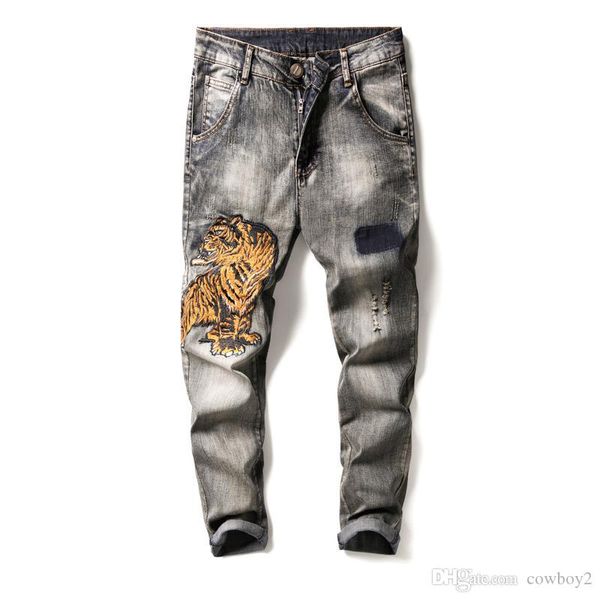 2021 brand fashion luxury designer men's Square jeans men's designer straight tube jeans tight tiger motorcycle jeans, 902
2021 brand fashion luxury designer men's Square jeans men's designer straight tube jeans tight tiger motorcycle jeans, 902