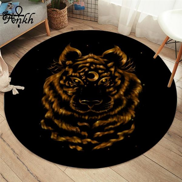 carpets tiger by taemin ankh bedroom luxury round area rug for living room black golden floor animal moon tapis 120cm
carpets tiger by taemin ankh bedroom luxury round area rug for living room black golden floor animal moon tapis 120cm
