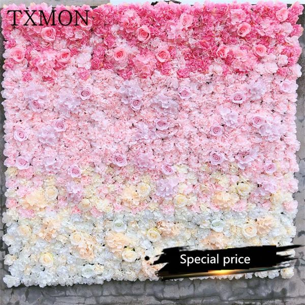 wedding decoration simulation flower wall stereo background vibrato with the same flower wall pgraphy props fake flowers