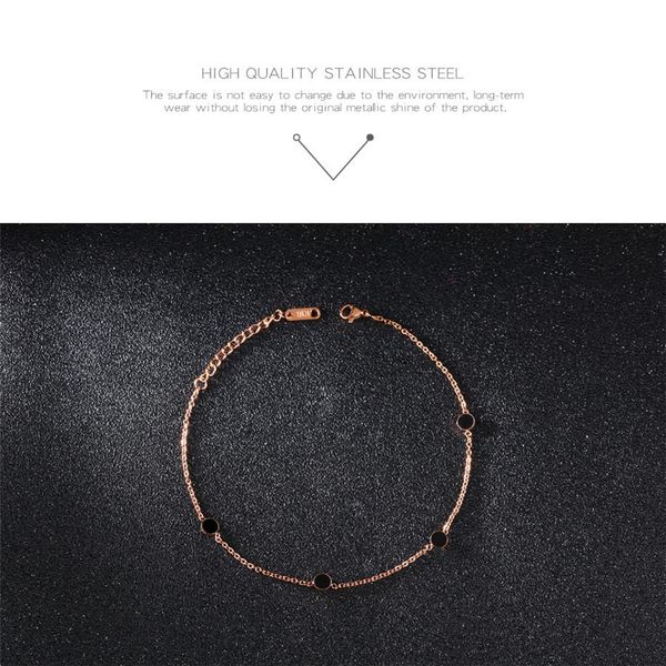 xqni japanese and korean students jane sen department of titanium steel rose gold anklet female fine summer gold jewelry wmtnul, Golden;silver
xqni japanese and korean students jane sen department of titanium steel rose gold anklet female fine summer gold jewelry wmtnul, Golden;silver