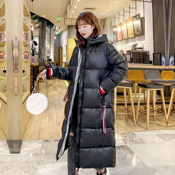 fashion black long hooded jacket women warm parka oversize winter coat
fashion black long hooded jacket women warm parka oversize winter coat
