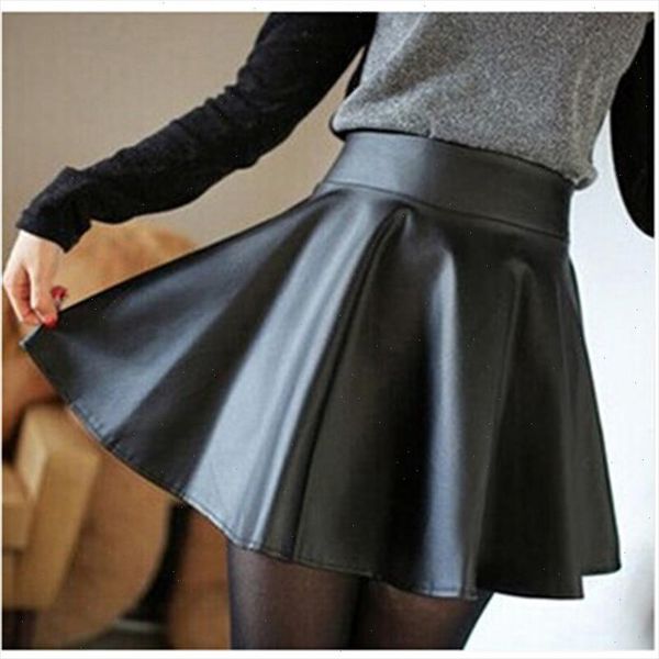 autumn new fashion ladies girl slim thin high waist pu pleated skirts mini short skirt solid clothes wear clubwear 4color, Black
autumn new fashion ladies girl slim thin high waist pu pleated skirts mini short skirt solid clothes wear clubwear 4color, Black