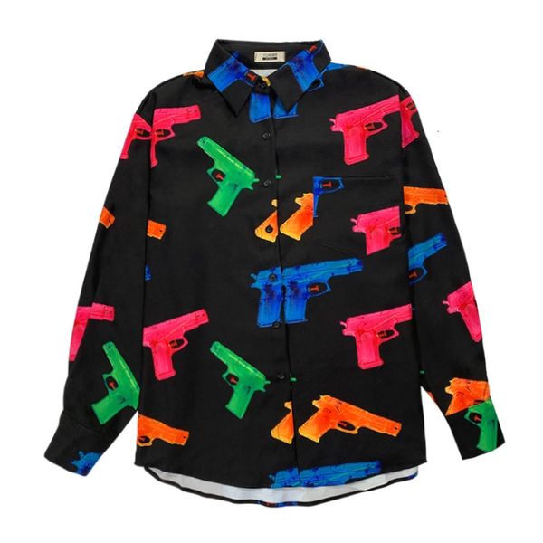 2021 summer women harajuku cartoon pistol print fashion color loose long sleeve blouse man casual shirt 0ijo, White
2021 summer women harajuku cartoon pistol print fashion color loose long sleeve blouse man casual shirt 0ijo, White