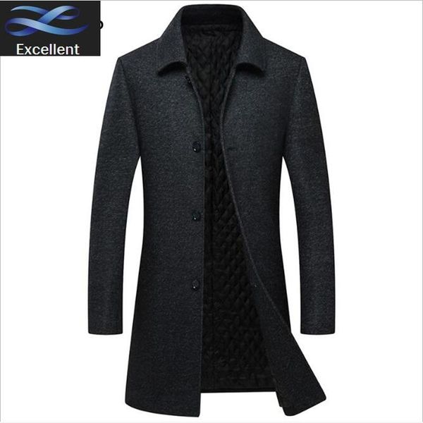 men's wool & blends knitted autumn and winter woolen mid aged cashmere windbreaker thickened mens black coat jacket
men's wool & blends knitted autumn and winter woolen mid aged cashmere windbreaker thickened mens black coat jacket