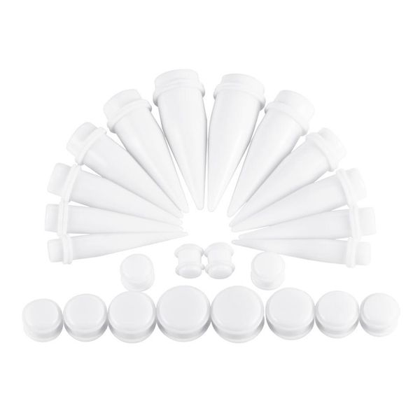 24pcs/set ear taper and plug stretching acrylic expander stretching kits wholesale ear gauges body piercing jewelry 10mm-20mm q bbyjno, Silver
24pcs/set ear taper and plug stretching acrylic expander stretching kits wholesale ear gauges body piercing jewelry 10mm-20mm q bbyjno, Silver