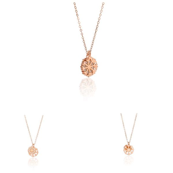 2020 new noble ladies pure gold snowflake necklace ladies natural lucky jewelry pendant link charm pendant necklace female jewelry, Silver 
2020 new noble ladies pure gold snowflake necklace ladies natural lucky jewelry pendant link charm pendant necklace female jewelry, Silver