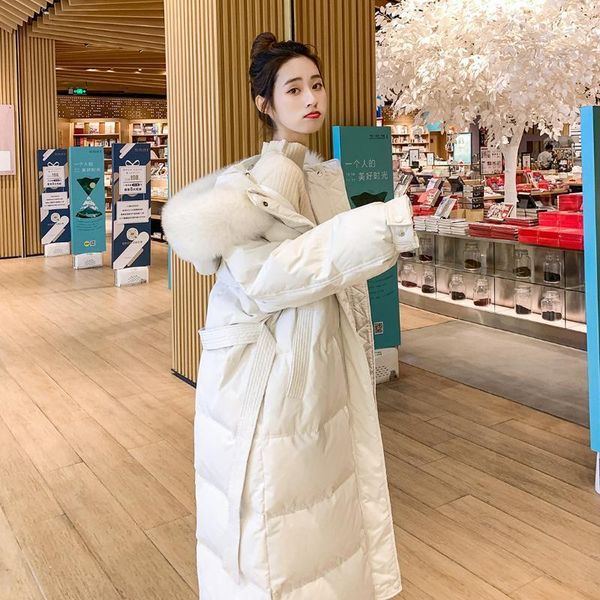 the season long down jacket whom 2020 new style han edition fashion long hair loose big yards after knee1, Black
the season long down jacket whom 2020 new style han edition fashion long hair loose big yards after knee1, Black