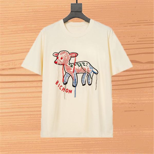 fashion stylist womens t shirt 2021 men women couples bichon embroidery tshirt hip hop tees for woman, White
fashion stylist womens t shirt 2021 men women couples bichon embroidery tshirt hip hop tees for woman, White
