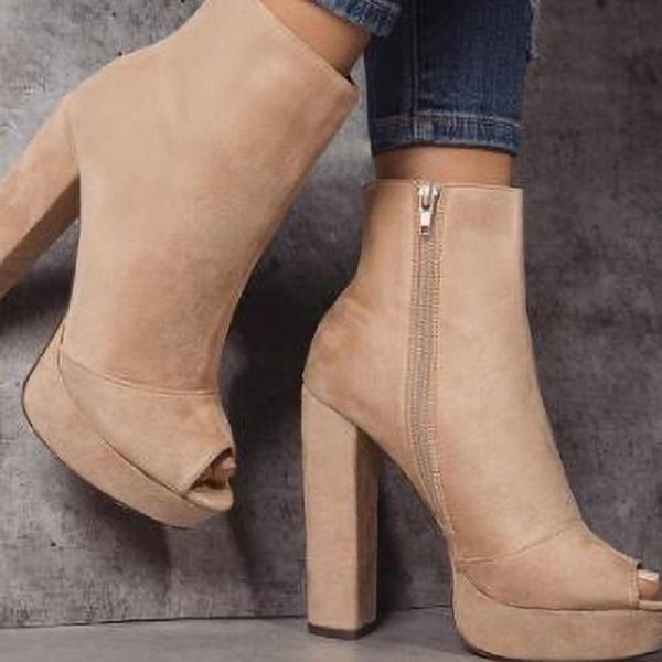 high heels women ankle boots peep toe platform ladies sandals boots autumn fashion bridal party wedding pumps plus size, Black
high heels women ankle boots peep toe platform ladies sandals boots autumn fashion bridal party wedding pumps plus size, Black