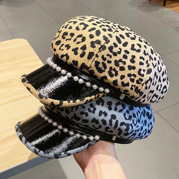 stingy brim hats autumn winter for women leopard pearls octagonal hat ladies casual wool beret female painter sboy cap1, Blue;gray
stingy brim hats autumn winter for women leopard pearls octagonal hat ladies casual wool beret female painter sboy cap1, Blue;gray